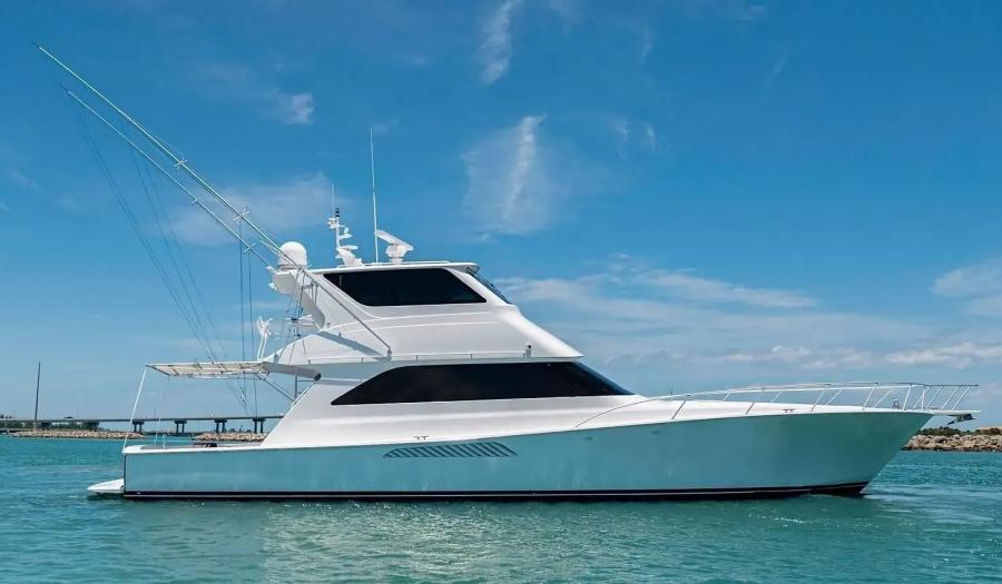Viking Enclosed Bridge Yacht 61 FT